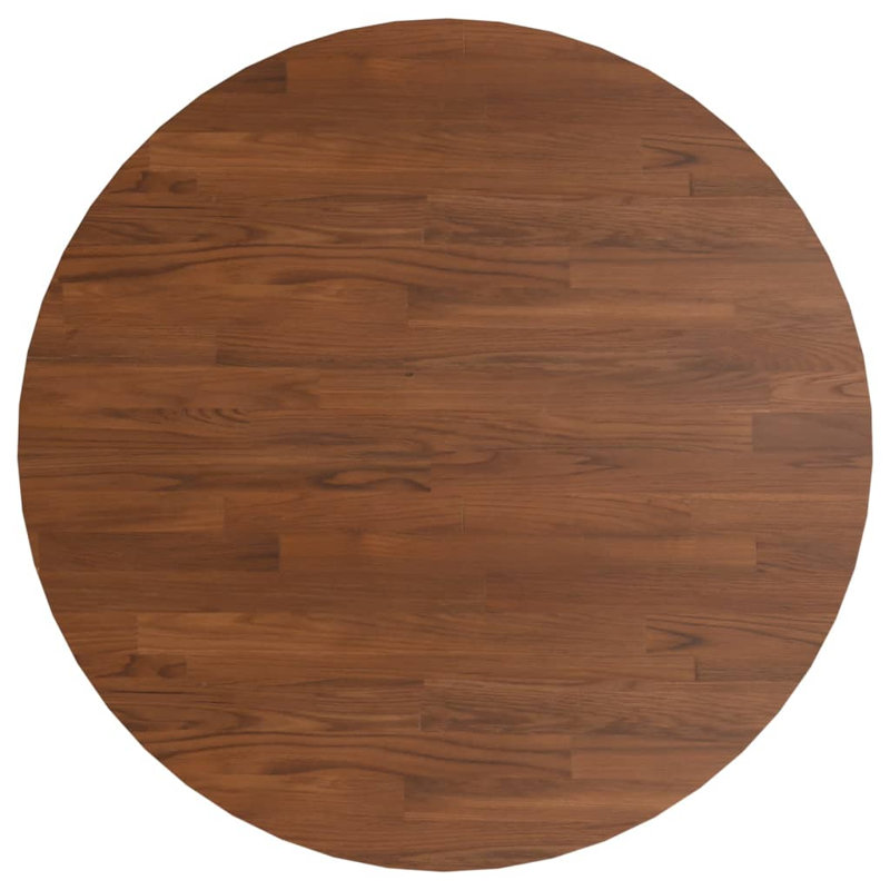 Bois massif traité vidaXL, H 0,6 po x l 35,4 po x P 35,4 po, Marron foncé