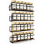 Wall Mounted Spice Racks Set Of 4