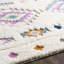Tapis bleu / crème / rose tissé à la machine Diemer-1155435301