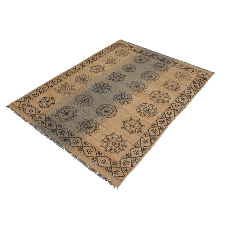 Ceporah Wool Southwestern Indoor Rug