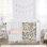 Ensemble de literie pour lit de bébé 4 pièces Vintage Floral