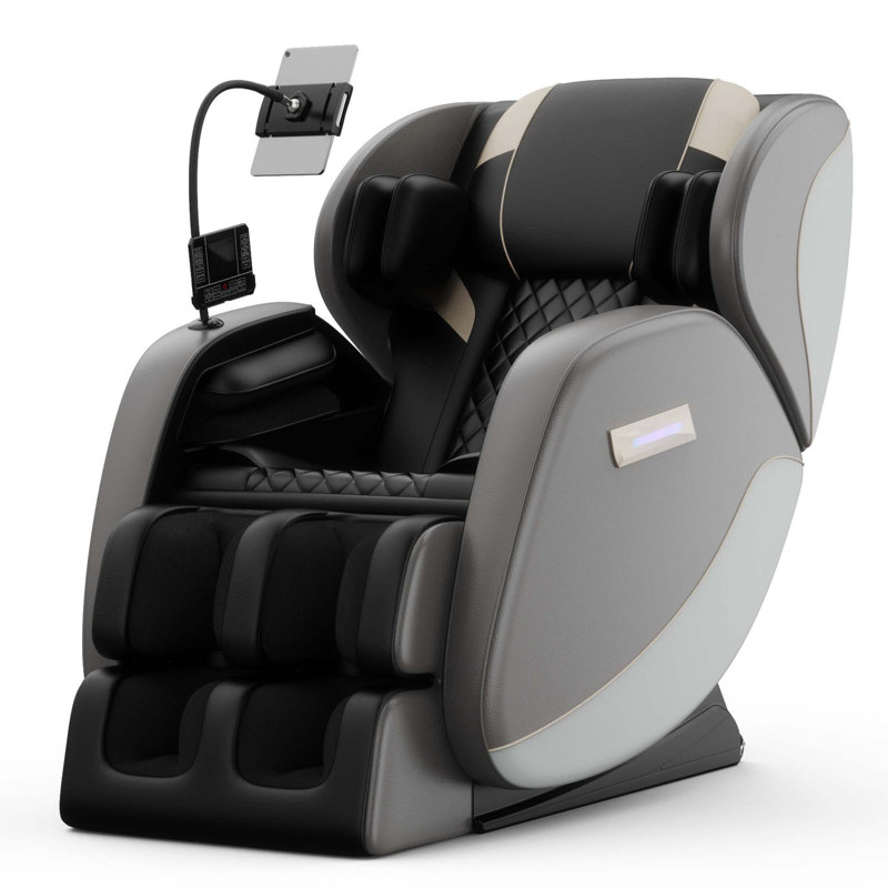 Fauteuil inclinable de massage moderne avec gravité zéro avec pression d'air corporelle complète pour le salon, le bureau