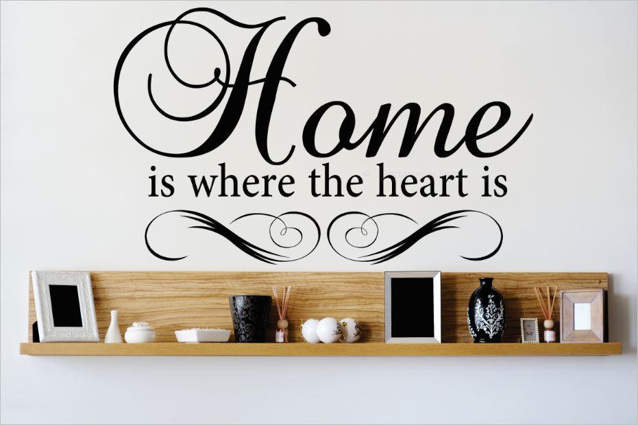 Text & Numbers Wall Decal Design With Vinyl 