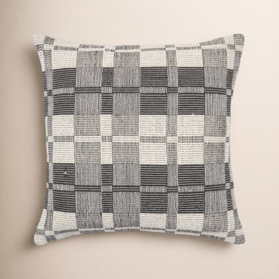 Milana 24" x 24" Embroidered Throw Pillow