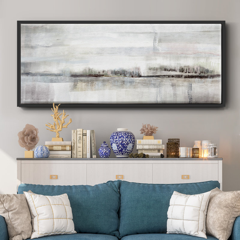 Valley Fair- Framed Canvas, 20" H x 50" W
