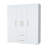 White All-In-One 2-Door Armoire