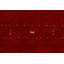 Tapis tribal Gabbeh en laine rouge 3 x 5
