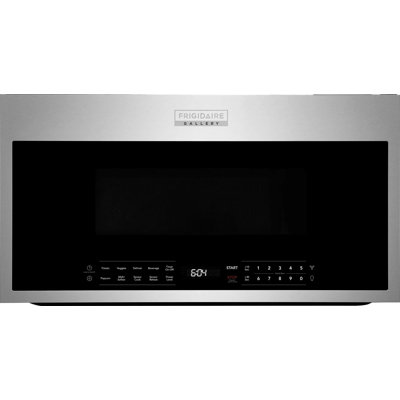 Frigidaire Gallery 4‑Piece Stainless Steel Kitchen Appliance Package With Side‑By‑Side Refrigerator, Electric Range, Dishwasher, And Microwave