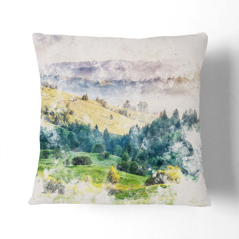 Square Throw Cushion, White, 55cm H x 55cm W x 20cm D