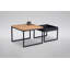 Krashna Solid Wood Sled End Table