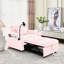 Fauteuil-lit convertible 3-en-1 ajustable, poches de rangement latérales multiples pour économiser de l'espace-1573818474