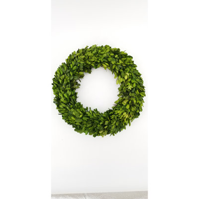 Preserved Boxwood Wreath
