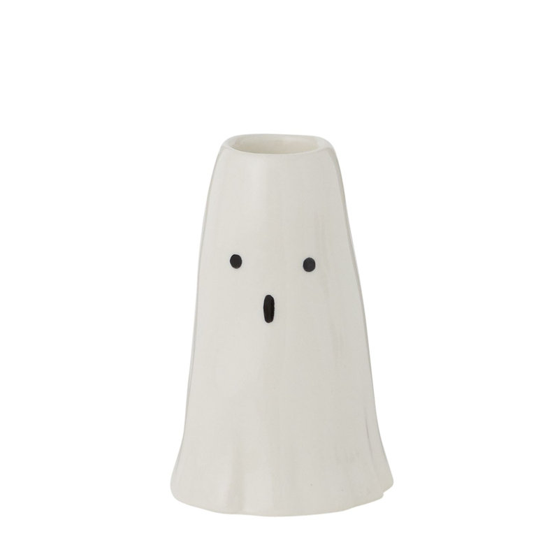 Bougeoir de table en céramique Abilene, H 3,75 po x l 2,5 po x P 2,5 po