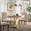 Rivington Round Solid Wood Dining Table-40941635