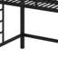 Lit mezzanine sécuritaire avec échelle facile à utiliser et garde-corps robustes