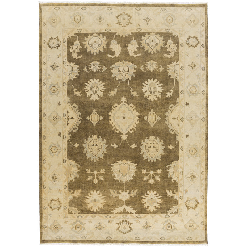 Moline Wool Oriental Indoor Rug, Rectangle 3'6" x 5'6"
