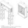 Lund Coventry Over Toilet Open Shelving Unit with Left and Right Side Shelves, Wall Mounted Cabinet with Two Doors and Open Shelf