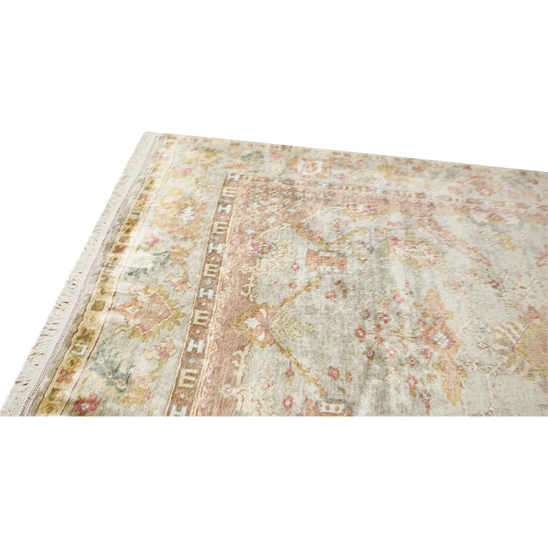 One-of-a-Kind 8'6" x 9'11" Hand Knotted Area Rug