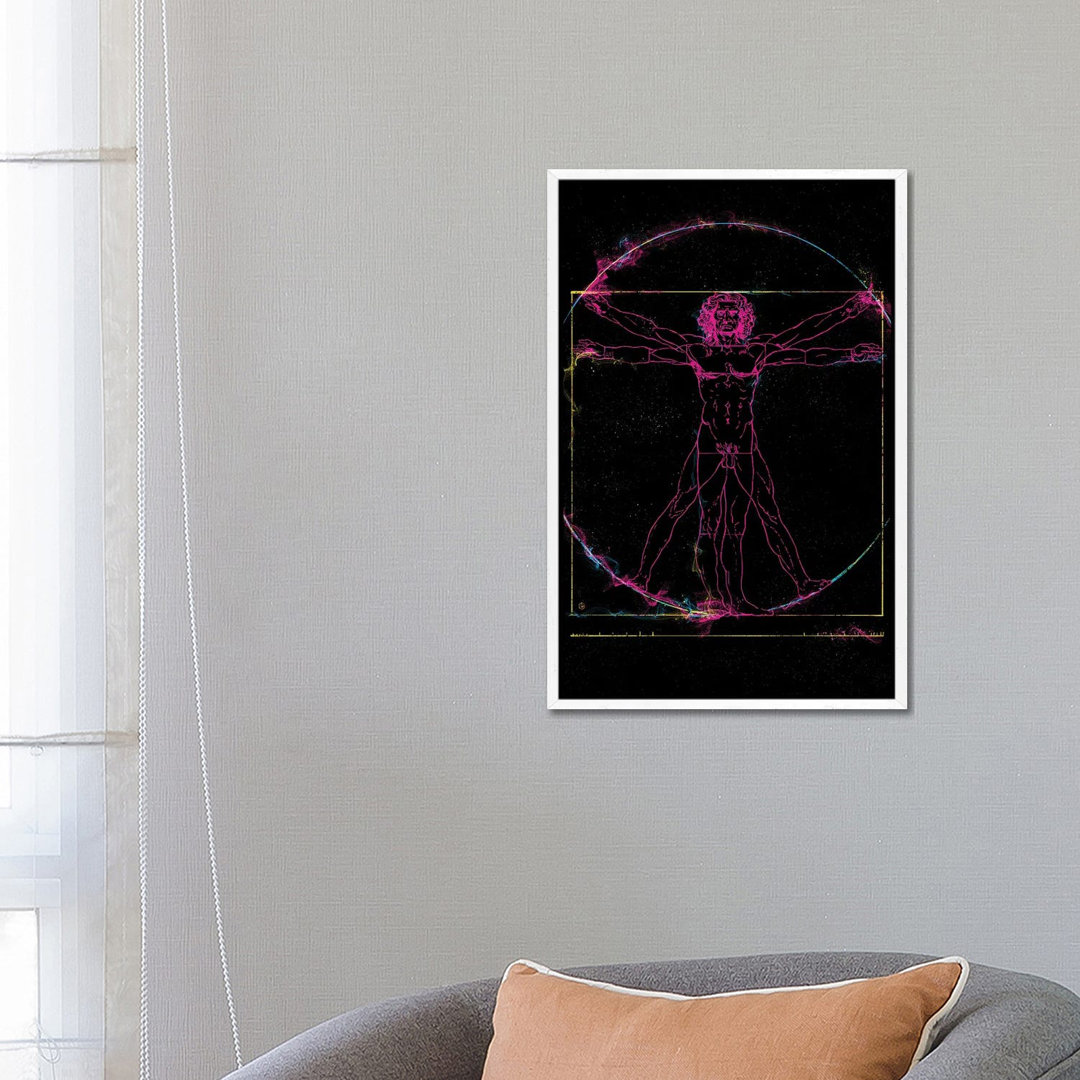 Leinwandbild Vitruvian Man von Nikita Abakumov