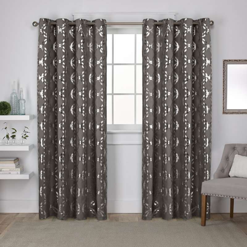 Modo Polyester Room Darkening Curtain Pair, 54" W x 84" L