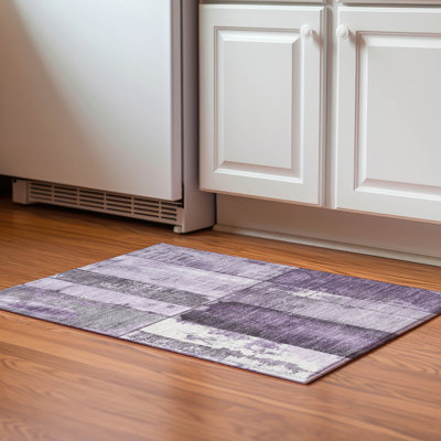 Premium Machine Washable Medena AMF1877 Geometric Rug