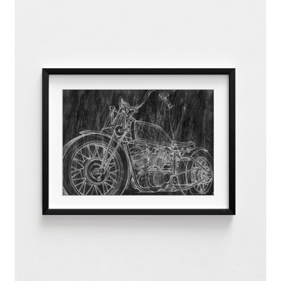 Adalheid, impression murale tendance moto, impressions d'art de moto, décor de vélo noir et blanc, décoration murale moto, idée de cadeau de motard, cadeau de fête des pères