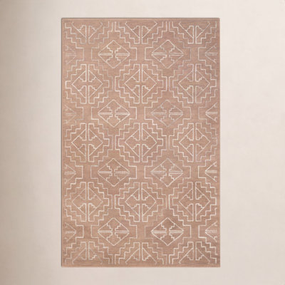 Tifton Hand-Tufted Geometric Wool Rug