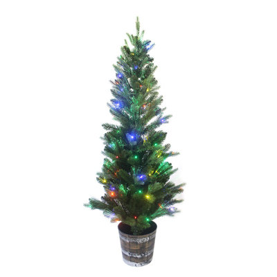 Sapin de Noël vert 5 pi avec lumières DEL