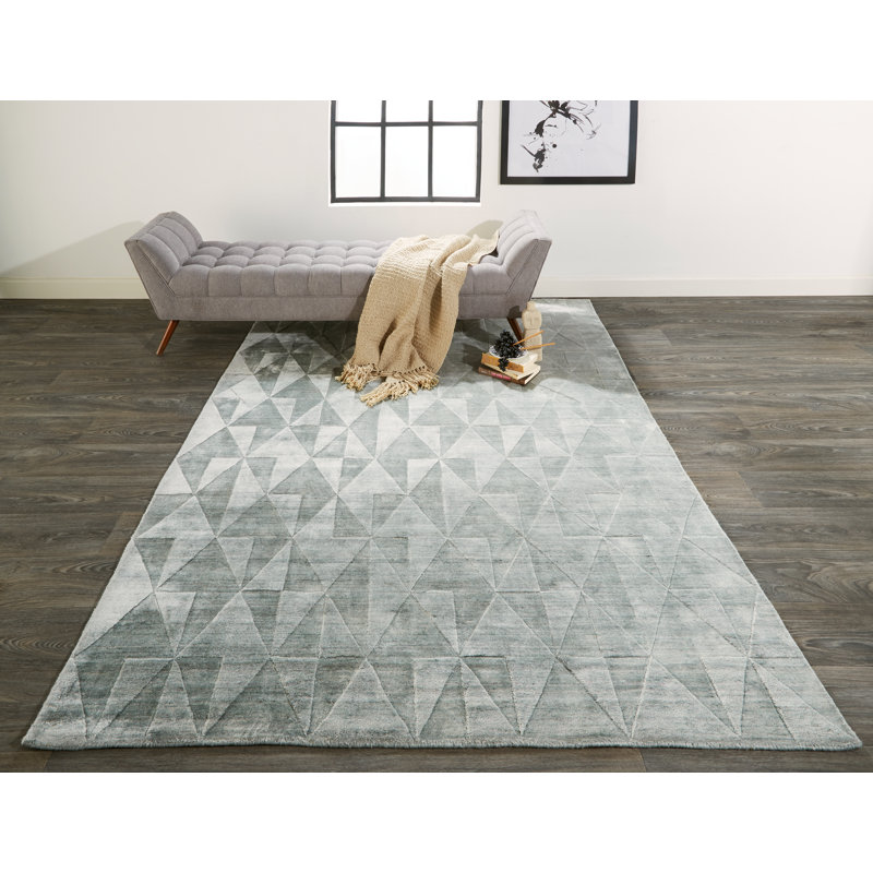 Toph Geometric Indoor Rug, Rectangle 5'6" x 8'6"