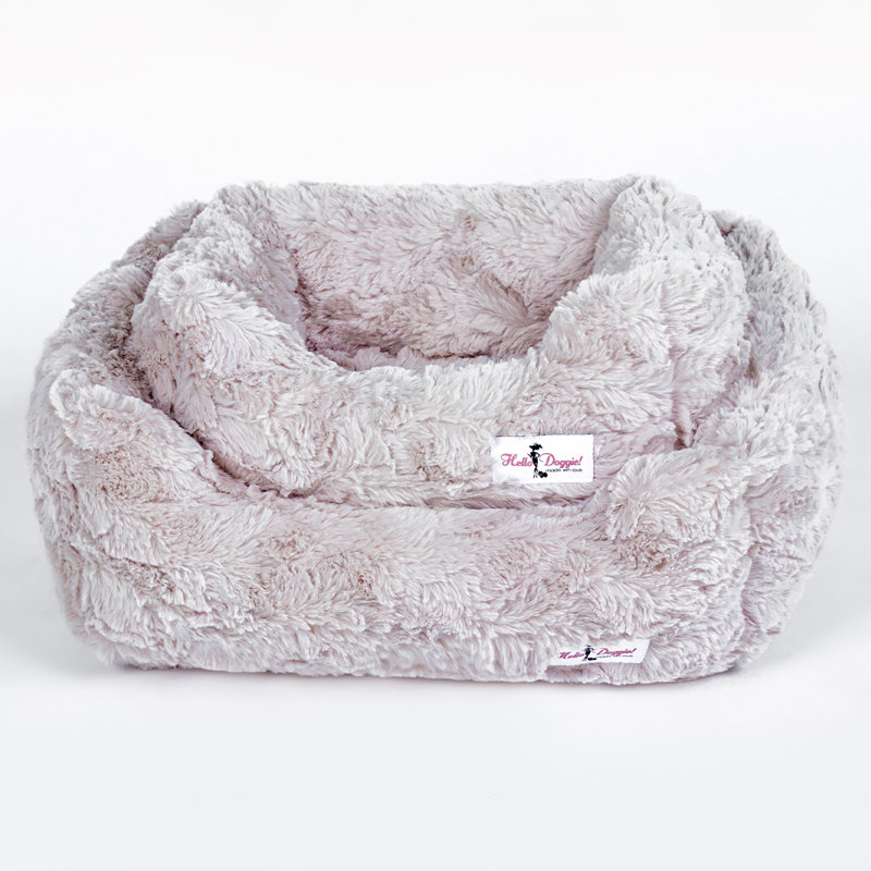 Traversin Cuddle Dog, Petit (l 7 po x P 10 po x H 5 po), Pêche