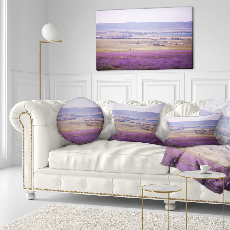 Coussin Floral, 18 po x 18 po, Carré