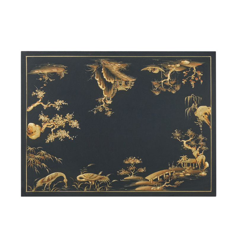 Brushwork Solid Wood Nesting End Table