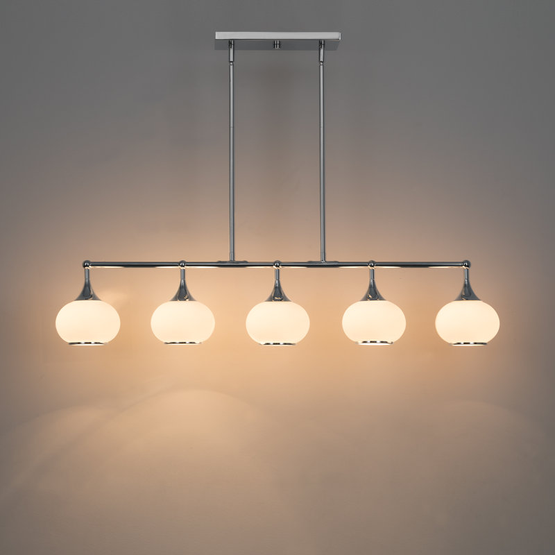 5 - Light Pendant, Polished Chrome