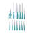 Gibson Oster Evansville 14 Piece Knife Block Set