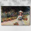 «Young Girl in the Garden at Giverny», 1888, toile tendue avec châssis-2073277058