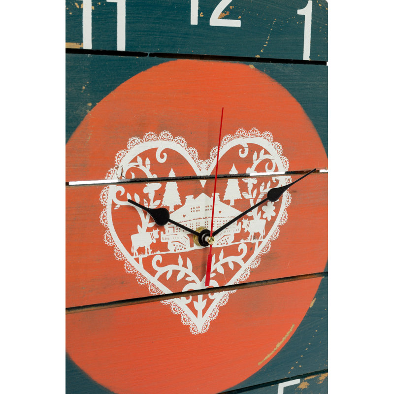 Marisol Wood Wall Clock