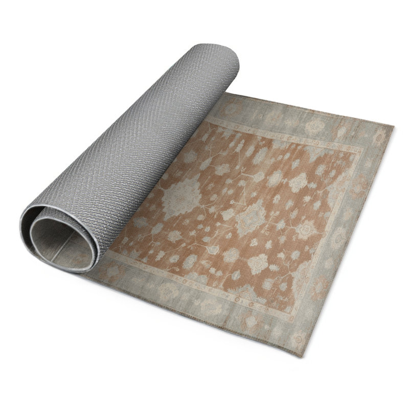Tapis gris intérieur et extérieur surteint, Rectangulaire 3 pi x 5 pi