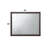 Madison Espresso Finish Mirror