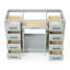 48" Single Bathroom Vanity Base Only-975520099-972427029