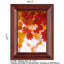 Cadre photo simple en bois d'acajou mat 8 "x 10" Pamila