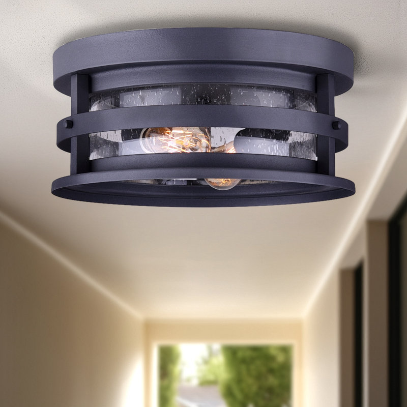 Plafonnier encastré d’extérieur 2 lumières Wilhite