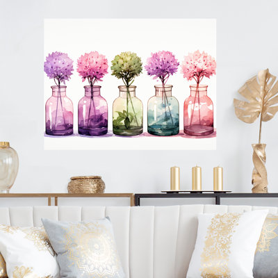 Calligraphie multicolore de parfums pour chaque saison - Parfums, art mural en métal MT135709