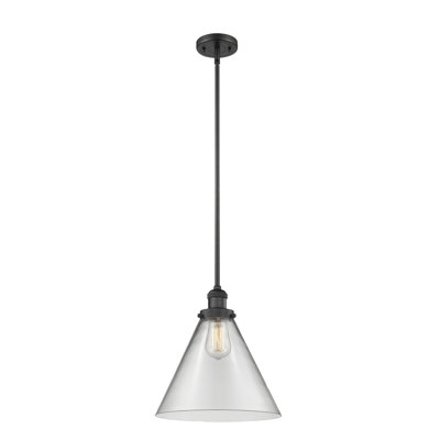 Luminaire suspendu conique à 1 lumière Anner
