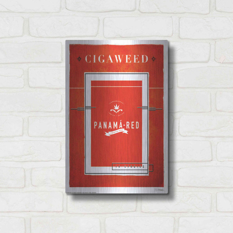 «Panama Red» par JJ Brando, H 16 po x l 12 po