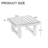 Solid Wood Outdoor Side Table-722417027