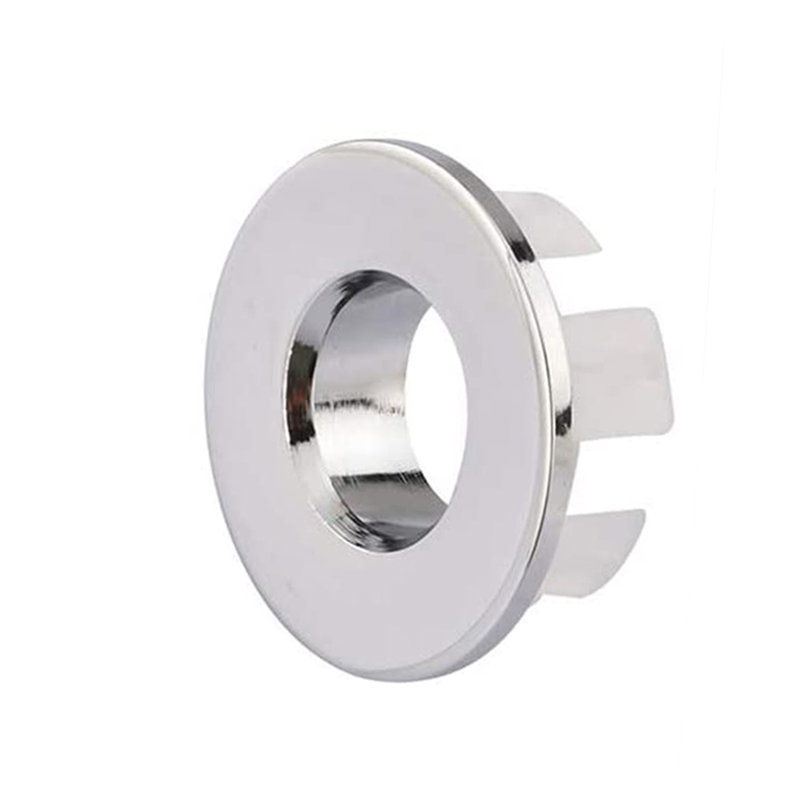 Garniture de lavabo en nickel brossé, Chrome
