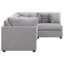 Canapé modulaire rembourré 4 pièces Blydenburgh