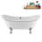 71" Streamline Clawfoot Tub,Tray,Drain and Clawfeet-101628941-102360908