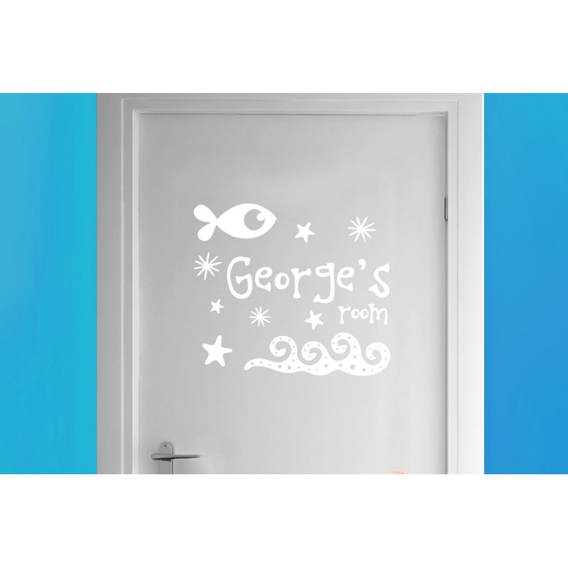 Nautical & Beach Wall Decal, White