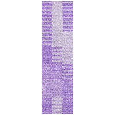 Lavonia Washable Striped Indoor / Outdoor Rug